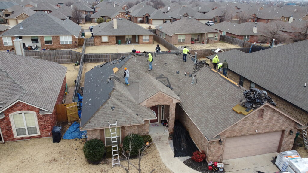 team flex roof install