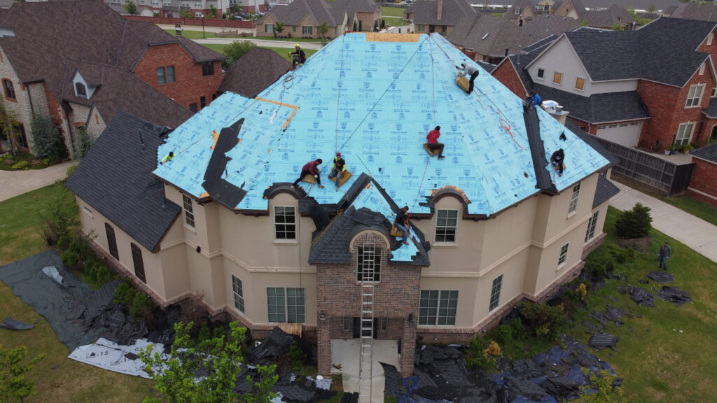 new residential roof replacement scaled